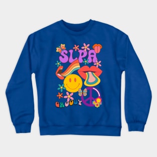 SLPA Groovy Slp Assistant Crewneck Sweatshirt